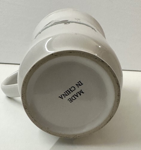 Juego de 2 tazas de café hadas para adultos con patas de porcelana blanca 12 oz - Imagen 8 de 13