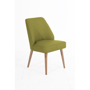 Design Vintage Esszimmer Sessel Kunstleder In Grun Esszimmerstuhl Polsterstuhl Ebay