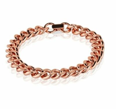 Heavy Chain Link Pure Copper Bracelet Arthritis Health Pain Relieve  Bracelet