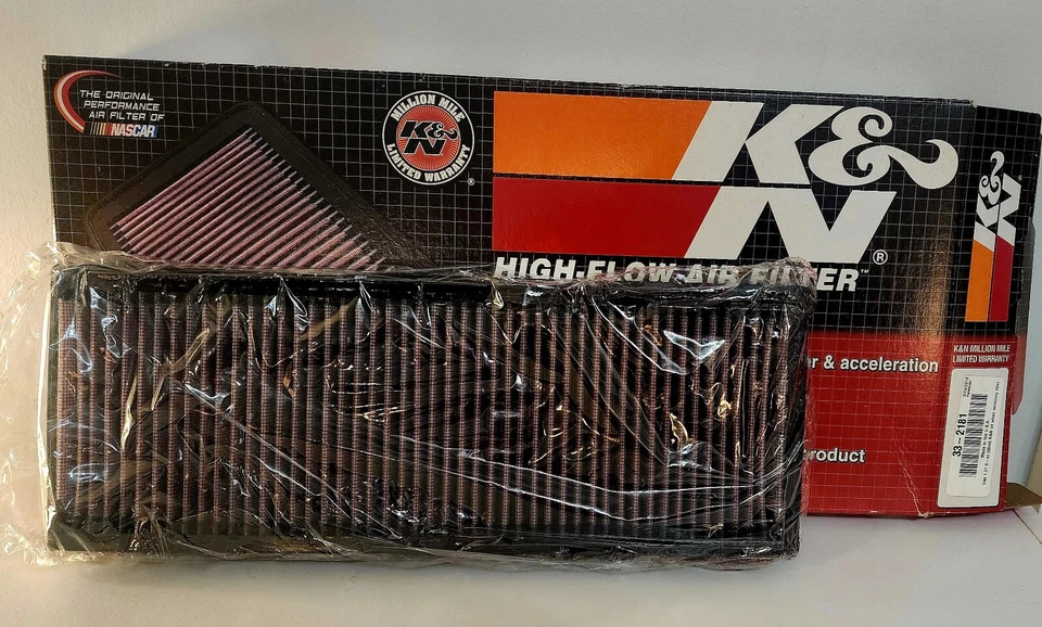 Filtro de aire de alto flujo K&N 33-2181 repuesto para Mercedes Benz 1998-2015 Foto 2 de 2