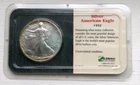 Silver American Eagle 1992 Uncirculated Silver Bullion Coin Littleton Holder