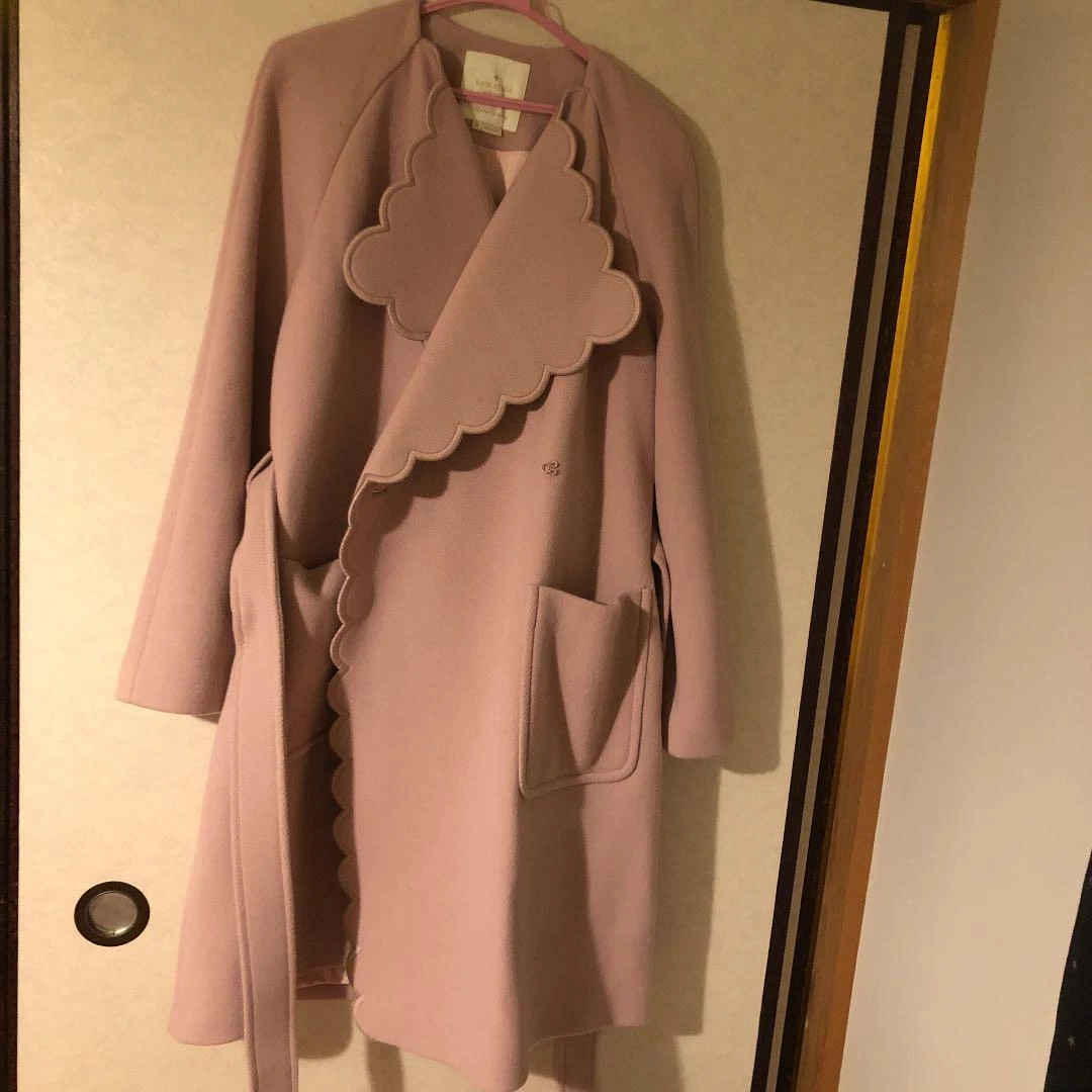 Kate spade pink trench cheap coat