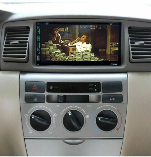 STEREO AUTO 7" POLLICI AUTORADIO 2 DIN LETTORE CD DVD USB BLUETOOTH MP3 MP5 AUX - Immagine 3 di 4