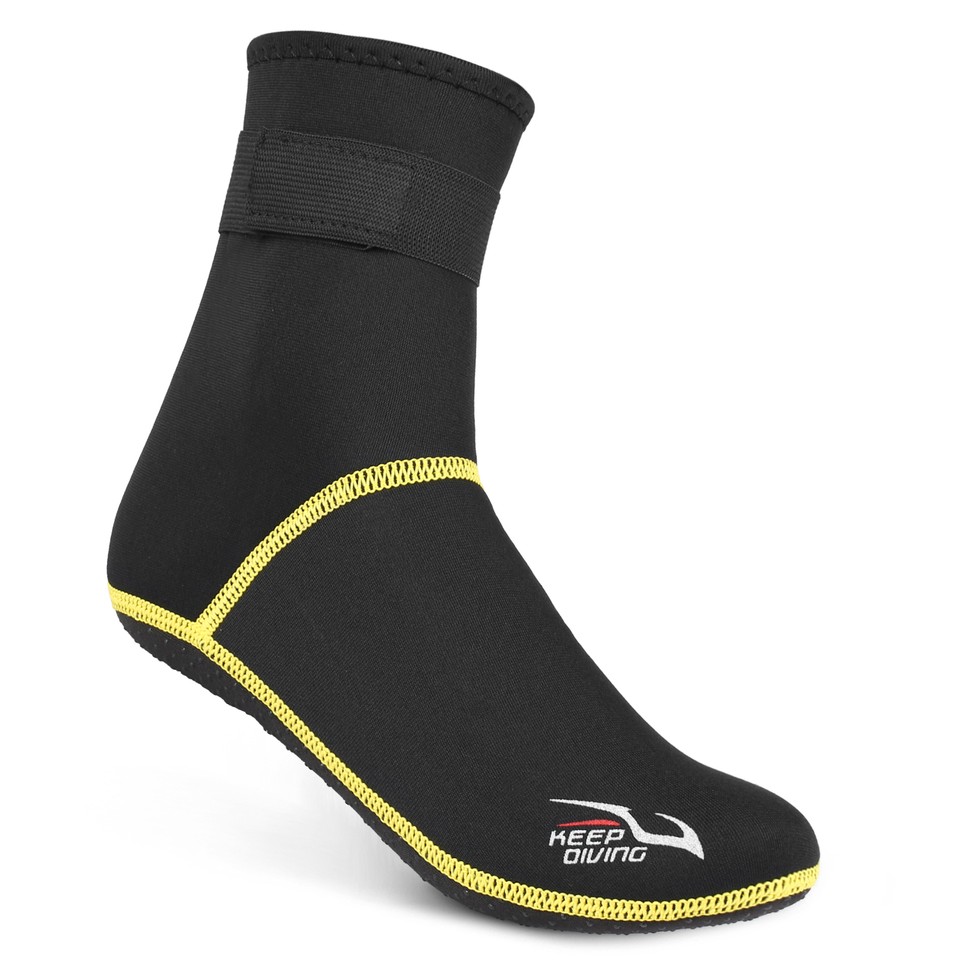 Diving Socks 3mm Neoprene Beach Socks Thermal Wetsuit Boots Slip A3V8
