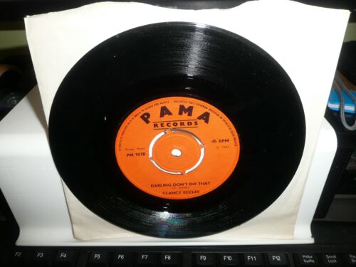 CLANCY ECCLES. " WHAT WILL YOUR MAMA SAY " 7" VINYL SINGLE UK 1967. PAMA LABEL. - Picture 3 of 3