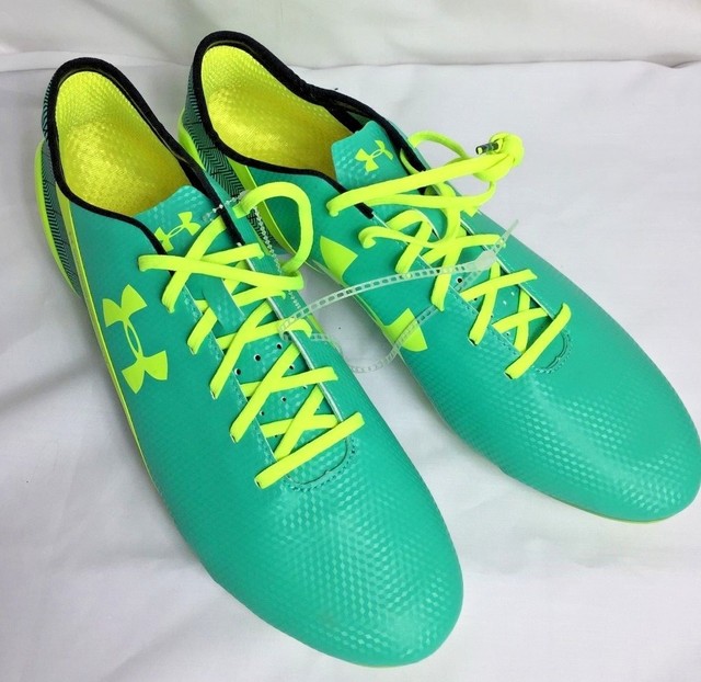 Under Armour Men's Speedform Football Cleats Size 13 NWOB Green Yellow Shoes S2 eBay