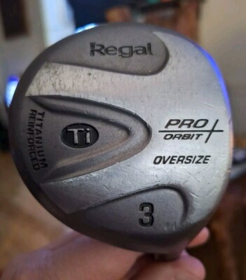 Regal Pro Orbit Oversize, 3 Holz, R/H Herren, S Flex, Stahlschaft 