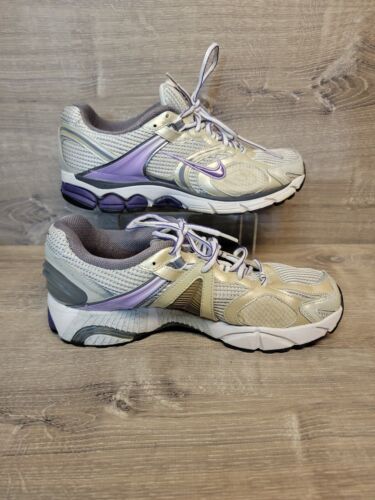 NIKE EQUALON 4 Women's Running Shoes Size 10 Silver And Purple No | eBay