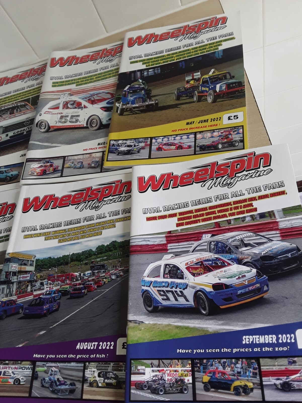 Job Lot Of 9 Wheelspin Magazines Stock Car/ Hot Rod/ Banger eBay