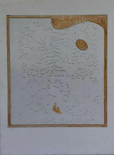 Litografia Bolaffiarte Ezio Gribaudo no firma fotolito Quadro Arte astratta asta - Foto 2 di 4