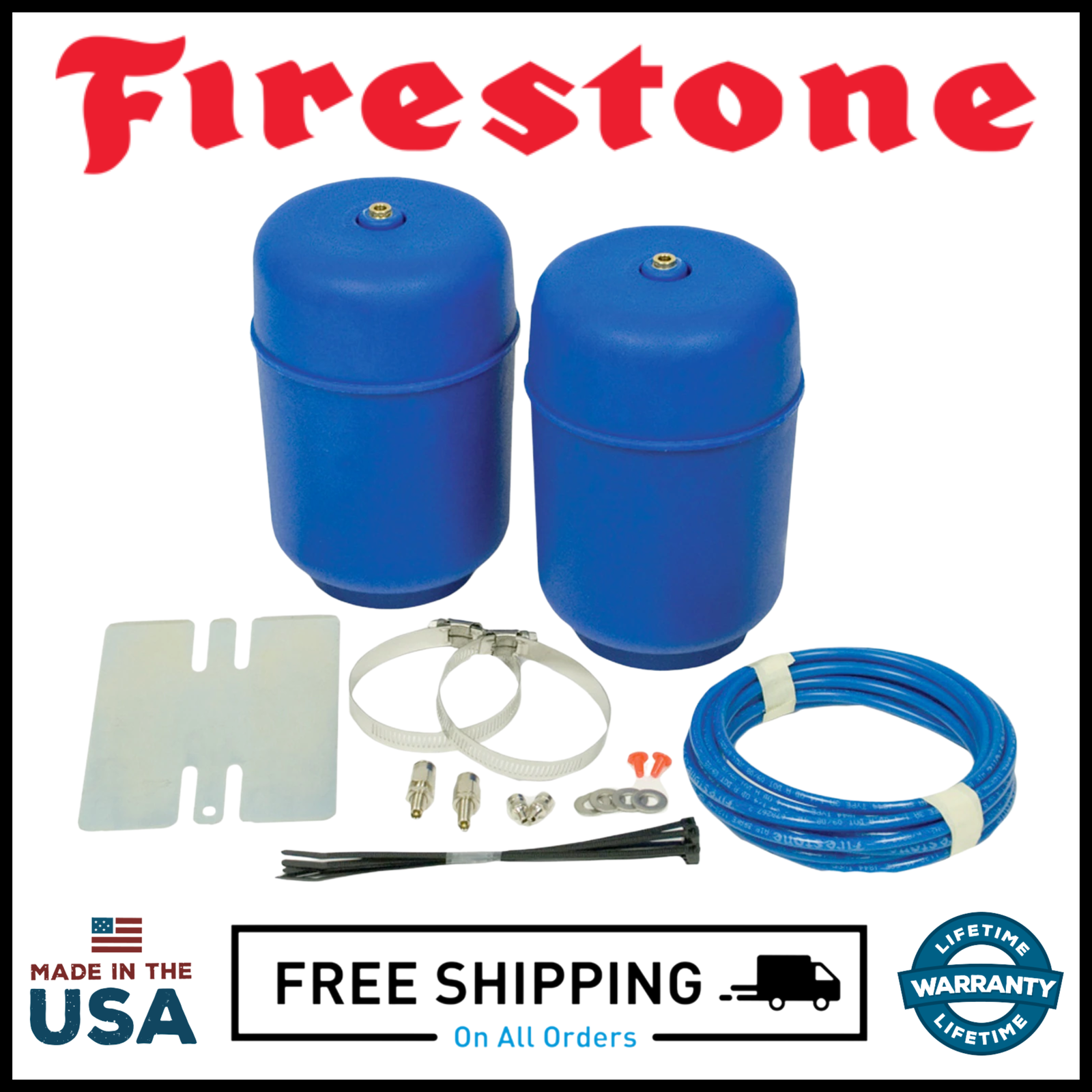 Firestone Coil Rite Rear Air Helper Spring Kit Fits 20002020 Suburban