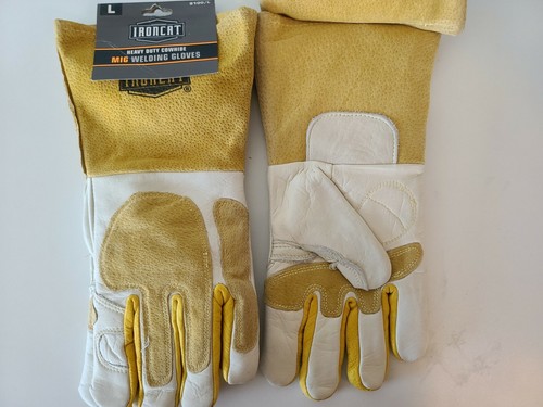 IRONCAT 9100/L Heavy Duty MIG Welding Glove size L - Picture 2 of 3