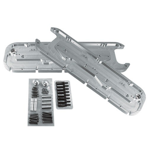 Billet Specialties Valve Cover Conversion Kit LS to BBC Billet Specialties Valve Cover Conversion Kit LS to BBC
