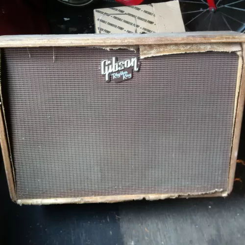 Gibson Rhythm King GA200 Tube Guitar Amplifier Vintage Electric Ultimate Spinach