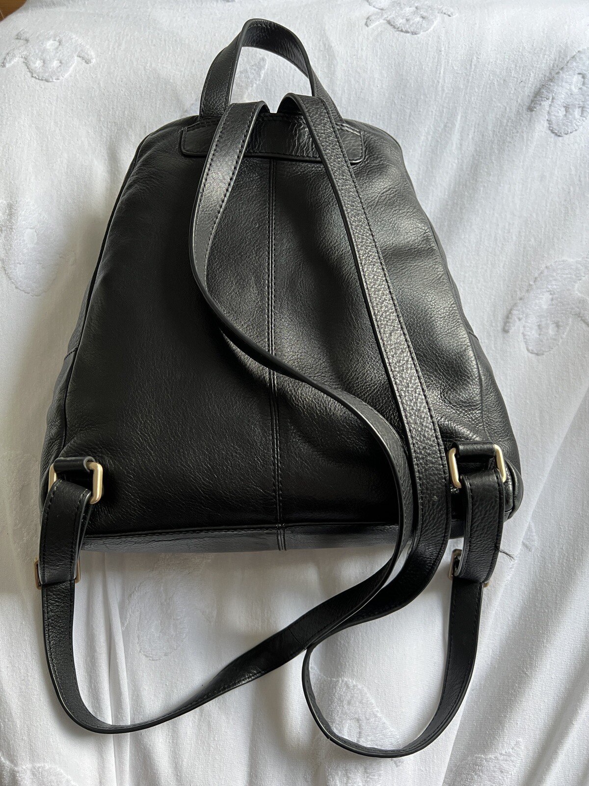Radley Doddington Leather Backpack black Used Soft Leather eBay