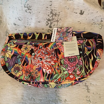 Gorgeous  12枚 NWT Disigual Small Handbag Purse Risque Picturesque Colorful