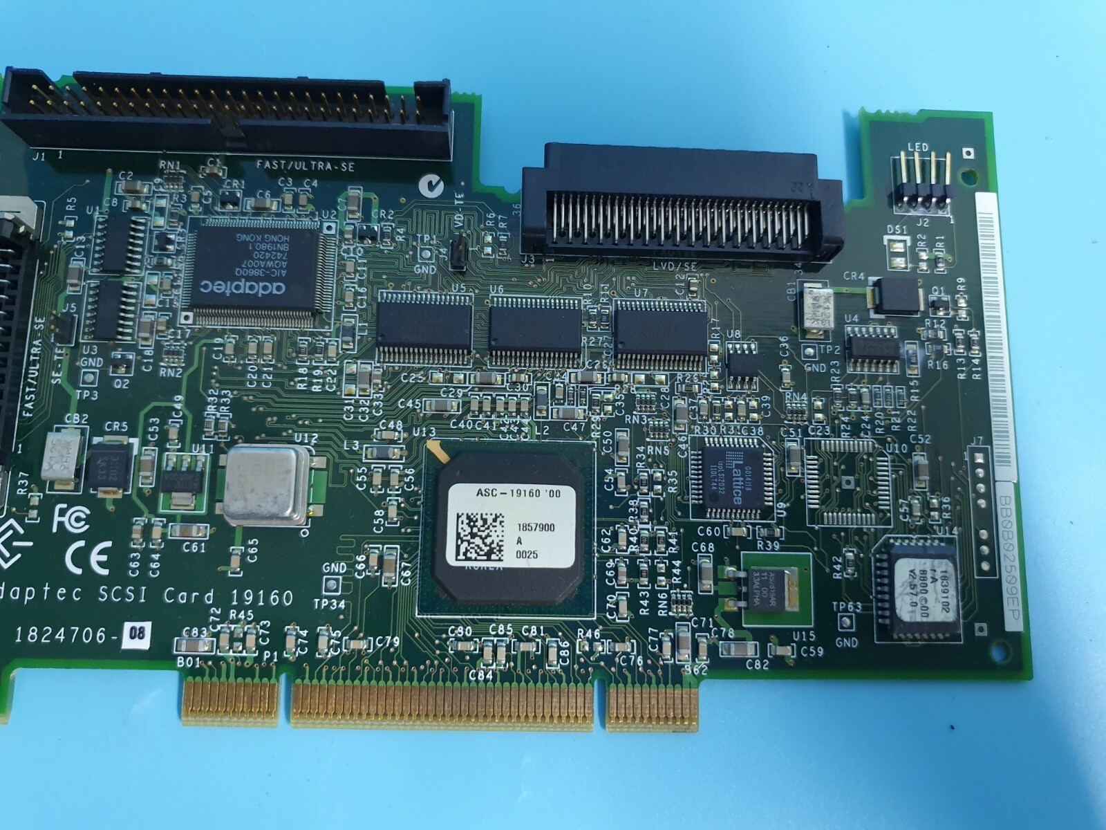 Adaptec SCSI 19160 Adapter Controller PCI Card for sale online eBay