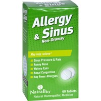Natrabio Allergy And Sinus Non-drowsy - 60 Tablets Natrabio Allergy And Sinus Non-drowsy - 60 Tablets