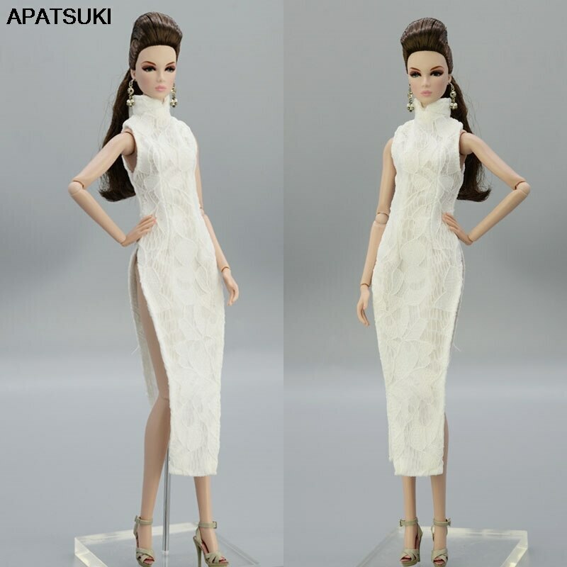 Chinese Qipao Dress For 11.5in Doll