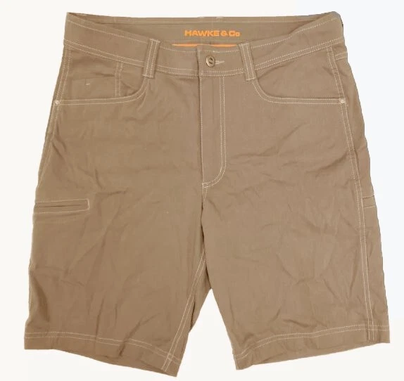 Hawke & Co. Men's Viking Cargo Shorts Khaki