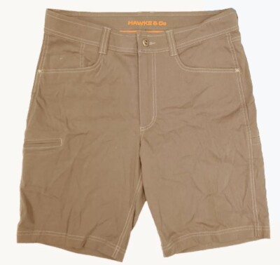 Hawke & Co. Men's Viking Cargo Shorts Khaki