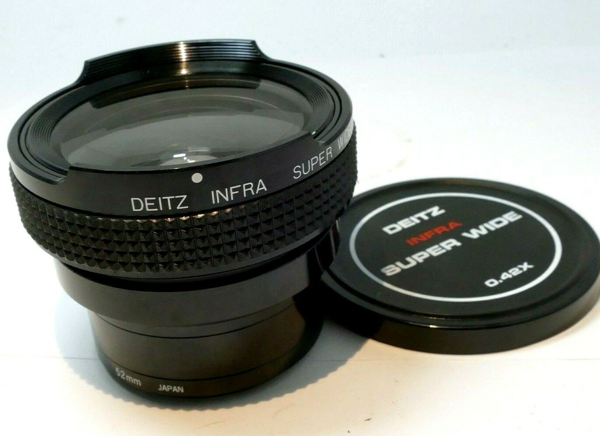 Deitz Infra Super Wide AUX Lens with macro 0.42X 52mm threaded