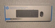HP 150 Wired Mouse and Keyboard Combo New Open Box