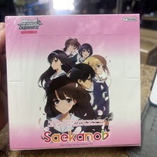 How to Raise A Boring GF Flat, Saekano Vol. 2 Booster Box Weiss Schwarz English