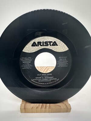 DAVID A. STEWART Lily Was Here + DNA Remix ARISTA 2187 VINYL RECORD 7''