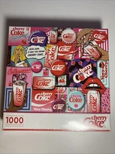 Springbok - Coca-Cola Cherry Coke 1000 Piece Jigsaw Puzzle for Adults - New