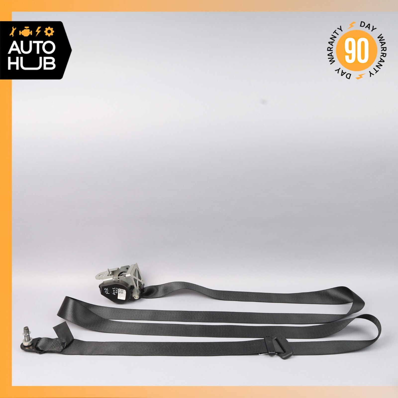 14-22 Maserati Ghibli M157 Rear Left or Right Side Seat Belt Black OEM