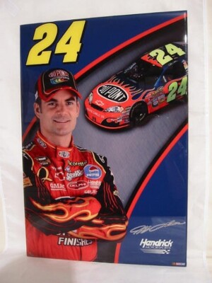 Jeff Gordon #24 Nascar Motorsport Driver Hochglanz Wandbild Jebco Bild Neu