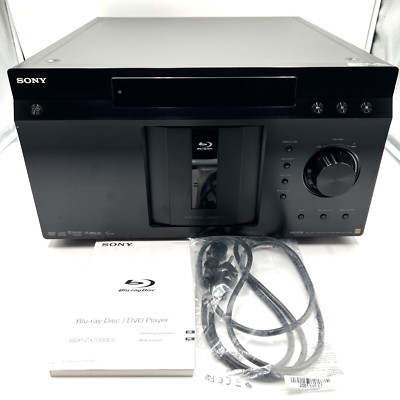 SONY BDP-CX7000ES 400 MEGA Blu-Ray Disc/DVD Changer With Manual No ...