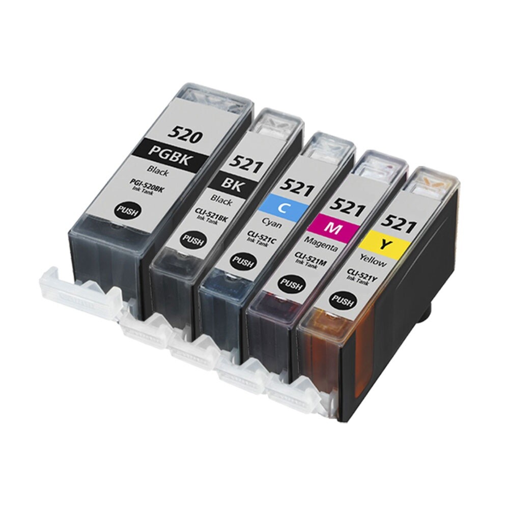 Canon CLI-221Y Original Inkjet Ink Cartridge - Yellow - 1 Each - 530 Pages - Office Guys