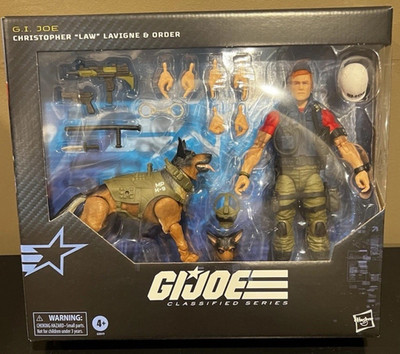 2025 GI Joe Classified Series #157 Christopher ''LAW'' Lavigne & OTDER DELUXE NIB