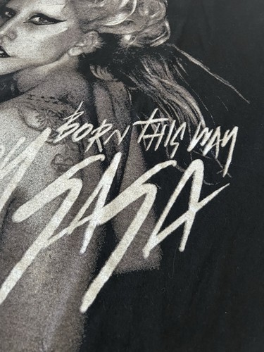 LADY GAGA Born This Way 2011 Monster Ball Tour T-Shirt M Pop Dance - Bild 7 von 15