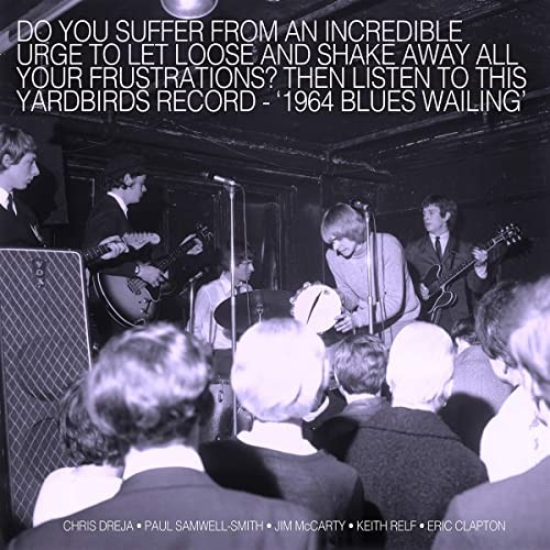 Yardbirds Blues Wailing - Five Live Yardbirds 1964 LP Vinyl V319 NEW