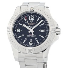 Breitling Men's Colt A7438811 BD45 Calendar Black Dial Quartz Watch Used