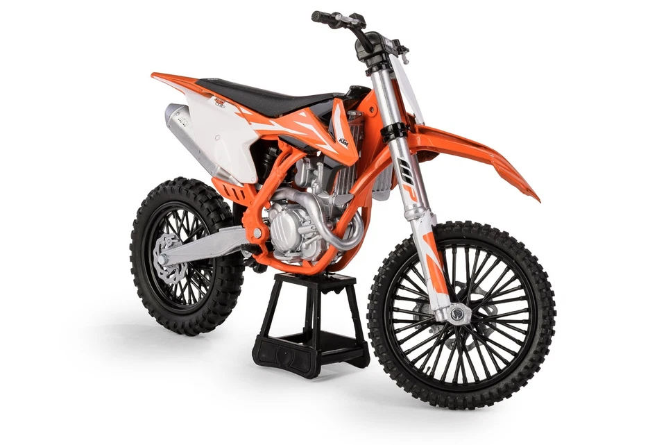 NEW RAY 2018 KTM 450 SX-F 1:10 22cm MOTORCYCLE DIE CAST MODEL NEW IN BOX  - Image 2 of 4