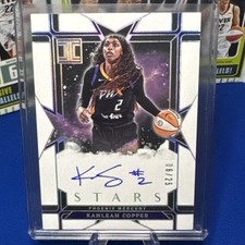 2025 Panini Impeccable WNBA Kahleah Copper Holo Silver Stars 06/25 On Card Auto