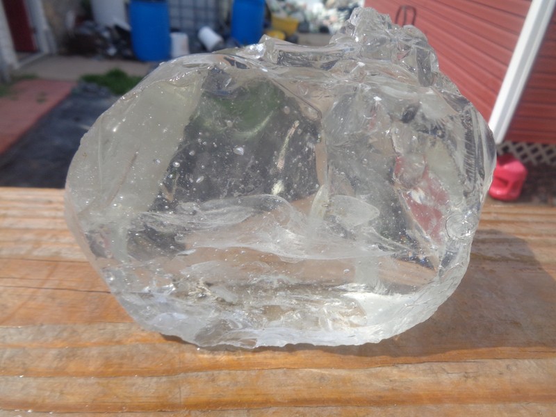 Glass Rock Slag Clear Rock 3.6 lbs 74E Landscaping Aquarium Rocks