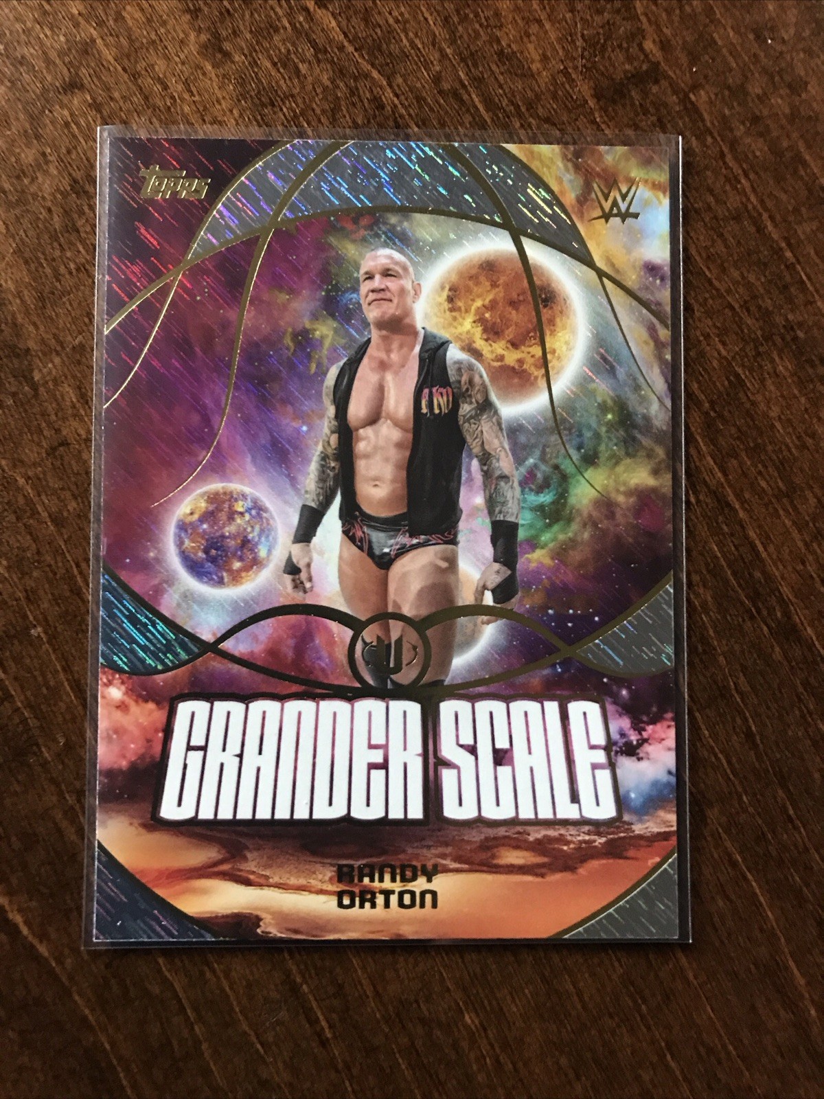 2026 Topps Universe WWE #GS-18 Randy Orton Grander Scale