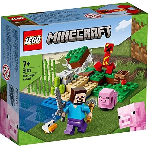 LEGO Minecraft Confrontation with Creeper 21177 Toy Block Present Ages 7+ - Image 2 of 4