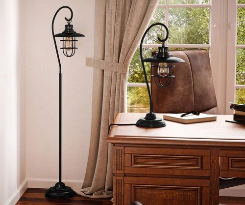 Lite Source Lanterna II 58 1/2" High Bronze Floor Lamp - Picture 4 of 4