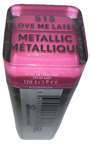 Covergirl Exhibitionist Lipstick #515 LOVE ME LATER Metallic SEALED/Discontinued - Picture 11 of 11
