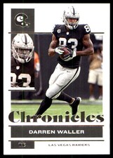 Darren Waller 2021 Panini Chronicles #64 Raiders NFL READ FREE SHIP AutographDen