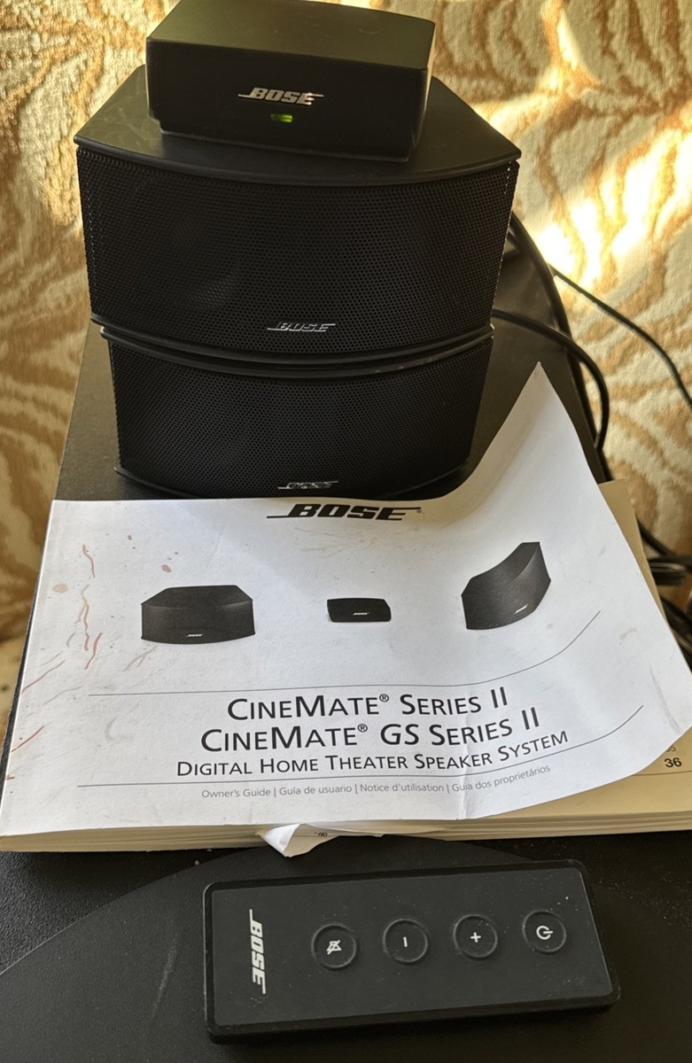 Bose CineMate GS Series II Digital Home Theater Speaker System | eBay