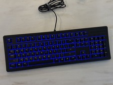 SteelSeries Apex 100 Gaming Keyboard RGB Backlit Wired Open Box Tested