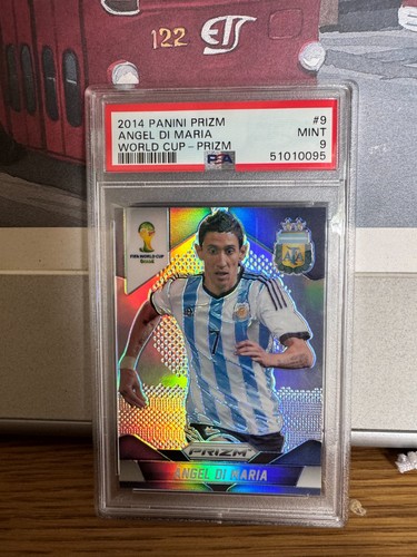 Angel Di Maria [Prizm] #9 2014 Panini Prizm World Cup card