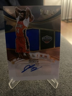2022-23 Panini Select - in Flight Signatures Brandon Ingram #IFS Limitiert /49
